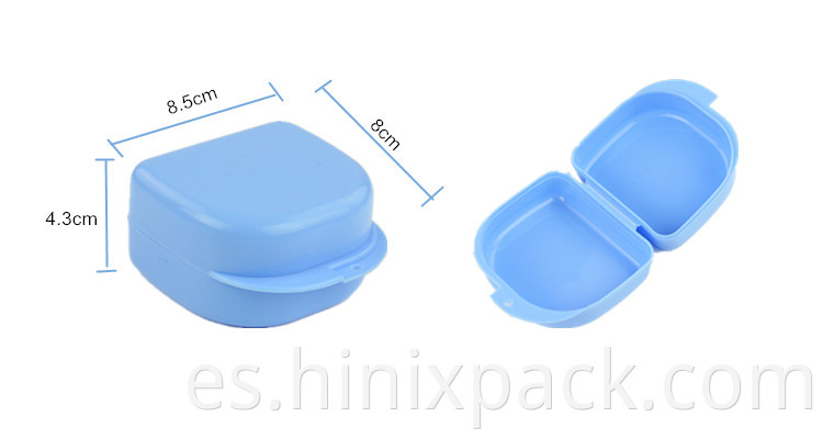 Customized Portable Orthodontic Retainer Case/ Plastic Pill Box